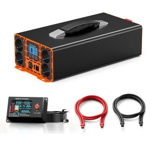 Houli Инвертор за захранване houli 48v към 230v, 5000w/10000w, чиста синусоидална вълна, дистанционно управление (hlfsd0050e)
