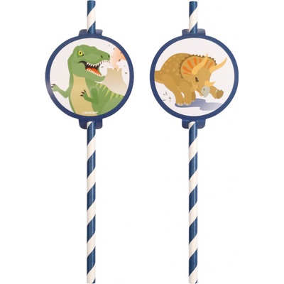 Amscan Slamky Šťastný Dinosaurus 8 ks