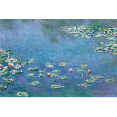 Plagát, Obraz - Claude Monet - Waterlillies, 91.5 × 61 cm