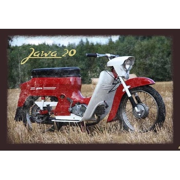 Ceduľa Jawa 20