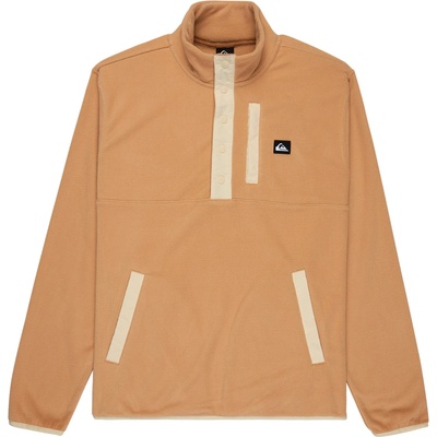 Quiksilver Мъжки поларен пуловер Quiksilver No Destination Half Snap Fleece jumper - Khaki (005-6199-0512)