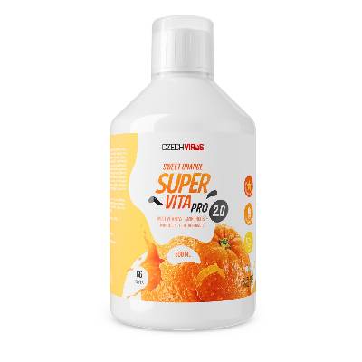Czech Virus SUPERVITA PRO V2.0 500ml Príchuť: Sladký pomaranč