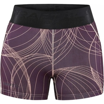 Craft Core Essence Hot dámské šortky fialová s růžovou