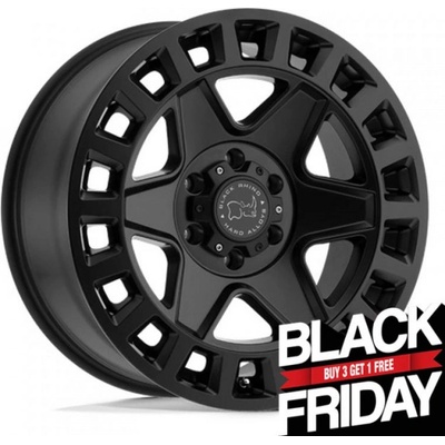 BLACK RHINO YORK 8x17 6x130 ET52 matte black