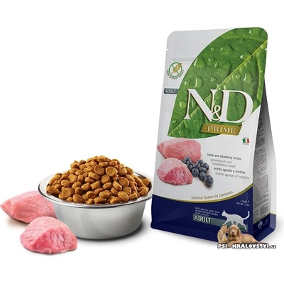 N&D Prime Cat Adult Grain Free Lamb & Blueberry 10 kg