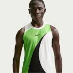 Nike Тениска Nike Men's Short Sleeve Performance T-Shirt - Sail/MG/Blk