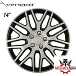 Versaco Тасове за джанти 14'' Versaco Dakar NC Silver/Black (56184) - avtochastikrasi