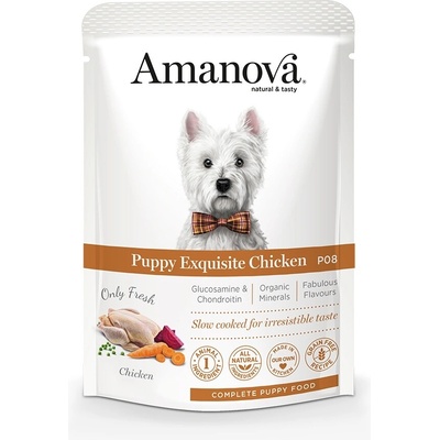 Amanova Dog Puppy Chicken GF 100 g