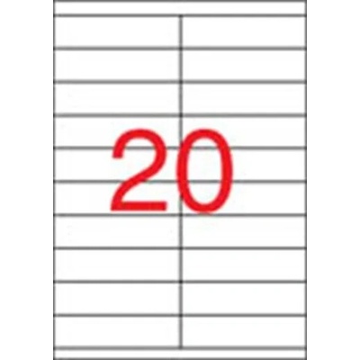 APLI Etikety, univerzálne, 105x29 mm, APLI, 2000 etikiet/bal