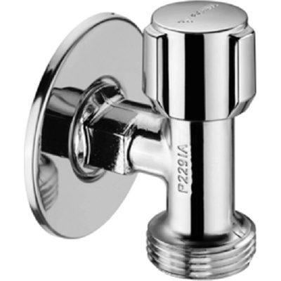 SCHELL ventil rohový pračkový Comfort 1/2"-3/4" bez klapky s horným ovládaním chróm 054400699
