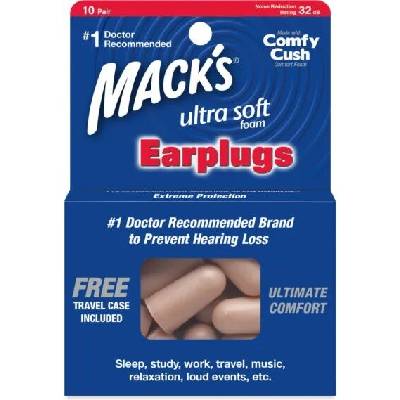 Mack's Ultra Soft špunty do uší 3 páry