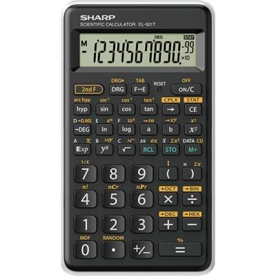 Sharp kalkulačka EL-501TWH černá