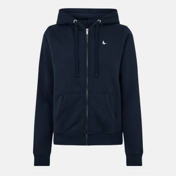 Jack Wills Суичър Jack Wills Astbury Pheasant Logo Zip Hoodie - Navy