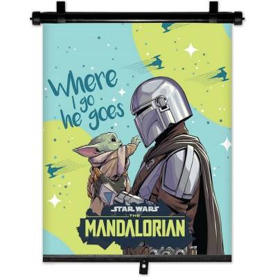 SEVEN POLSKA Sluneční roleta 1ks 36 x 45 cm The Mandalorian