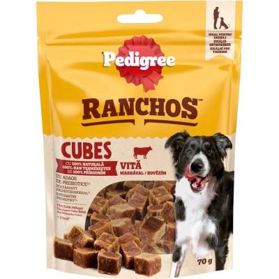 PEDIGREE Ranchos Cubes говеждо 70 г