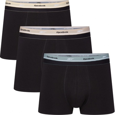 Reebok Боксерки Reebok Mens 3 pack Trunks Farr - 3pk Black