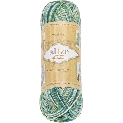 Bellatex Příze ARTISAN Zelená 100g / 420 m