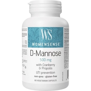 Natural Factors D-Mannose 500 mg [60 капсули]
