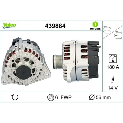 Alternátor VALEO 439884