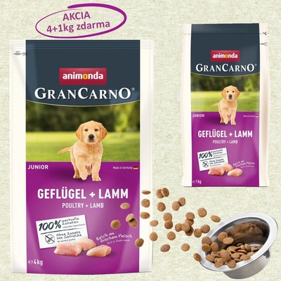 Animonda GranCarno Junior Poultry & Lamb 4 kg