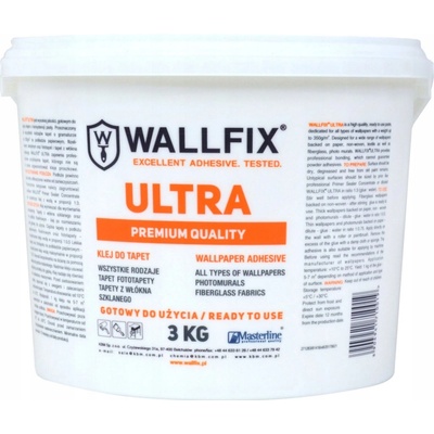 Hotové lepidlo na tapety WALLFIX ULTRA 3kg