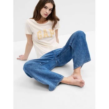 GAP Тениска с лого Gap GAP GAP | Byal | ЖЕНИ | XXS