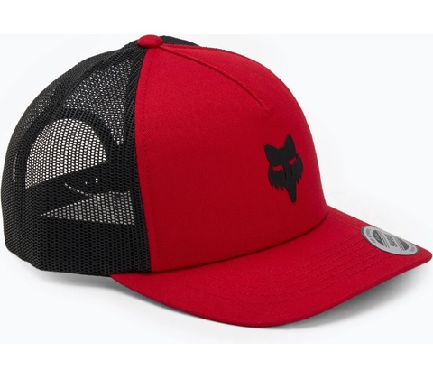 Fox Head Trucker Hat flame red