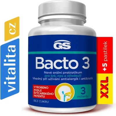 GS Bacto 3 20+5 pastilek