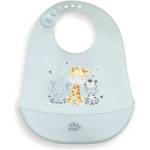 Interbaby Силиконов лигавник Interbaby - Tres Amigos, син (SI019-73) - ozone