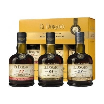EL Dorado 12y 15y 21y 42% 3 x 0,35 l (set)