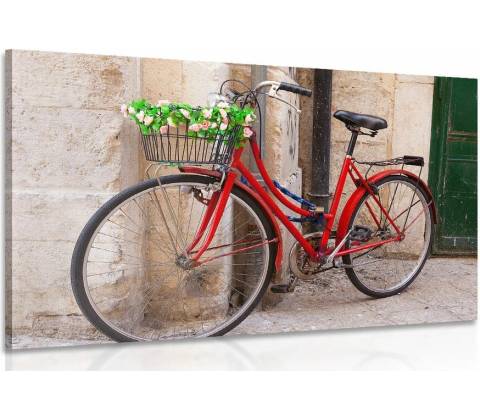 Obraz rustikálny bicykel