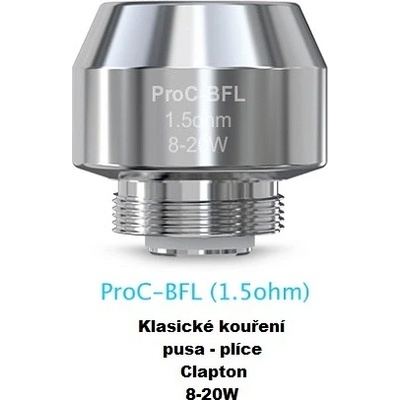 Joyetech ProC-BFL žhavicí hlava do atomizéru nerez-kth 1,5ohm