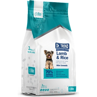 Dr. Trend Premium Dog Food Adult Small Breed Lamb храна за кучета малка порода с агнешко 2kg