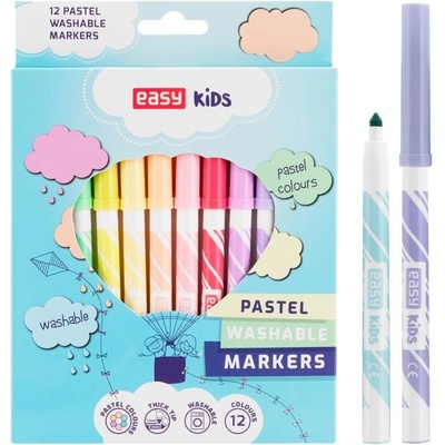 Easy Vypratelné PASTEL 12ks