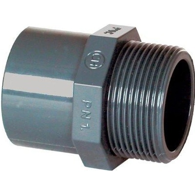 FIP PVC tvarovka - Spojka prechodka 63-50 x 2“ ext., lepenie / vonkajší závit