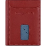 Bugatti Кожен портфейл Bugatti Secure Slim Special Zip Mini, червен (49 1485 16)