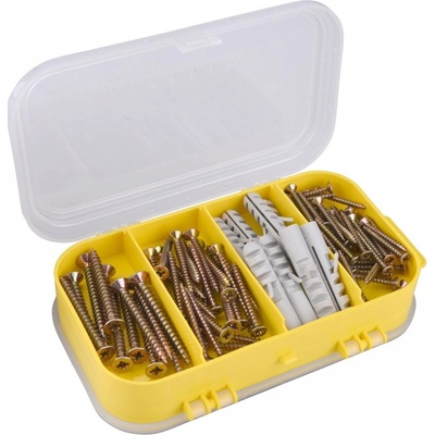 EXTOL CRAFT 1445 sada vrutů a hmoždinek, 170ks – Zbozi.Blesk.cz