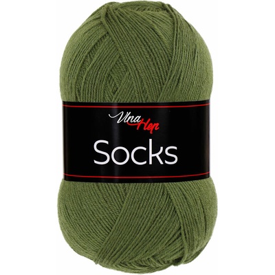 Vlna-hep Socks - ponožková Socks: 61215 Olivová