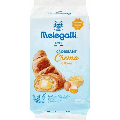 Melegatti smotanový croissant s vaječným krémom 6 x 50 g