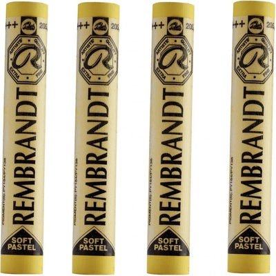 Rembrandt Soft Pastel sada suchých pastelov deep yellow 7 4 ks