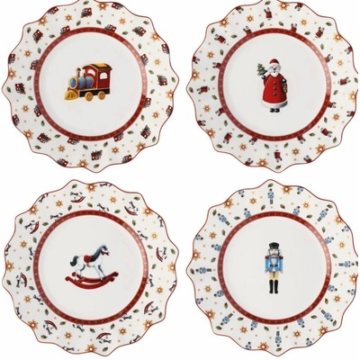 Villeroy & Boch Súprava dezertných tanierov výročná Toy's D 4 ks