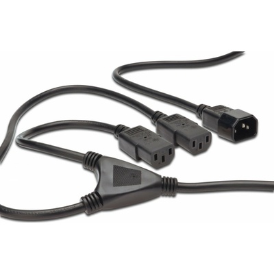 Digitus Černá 1,7 m AK-440400-017-S