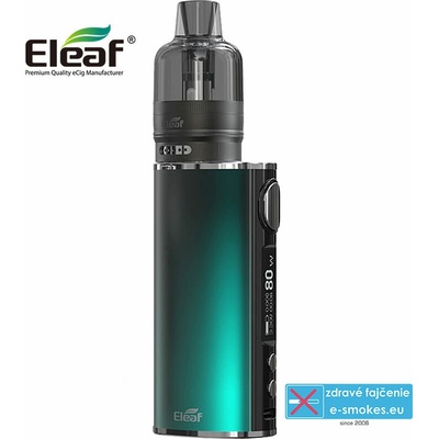 iSmoka Eleaf iStick T80 GTL Pod Tank Grip Full Kit 3000 mAh Gradient Aqua 1 ks