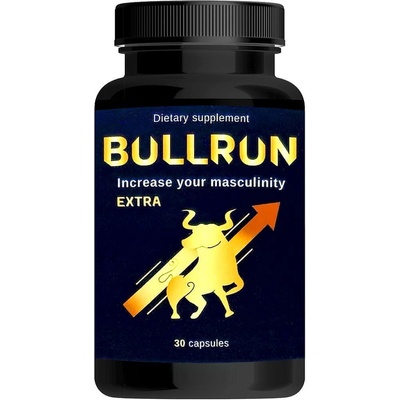 Different Company Bullrun Extra doplnok podporujúci erekciu na potenciu erekciu 30 kapsúl