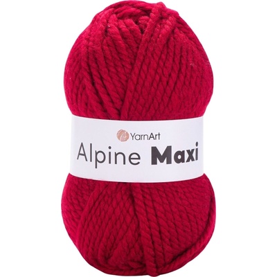 YARNART Alpine Maxi 667 Red Плетива прежда (Alpine Maxi 667)