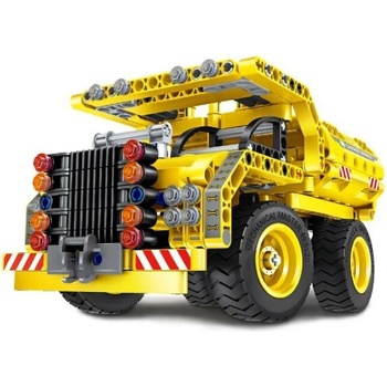 MECHANICAL MASTER - Stavebnice 2v1 Sklápěč & Letadlo 361 ks