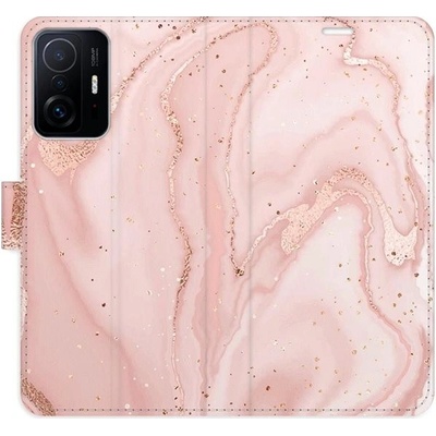 Pouzdro iSaprio flip RoseGold Marble Xiaomi 11T / 11T Pro