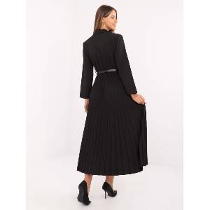 Rue Paris Дамска ежедневна рокля модел 21599-2.96 Rue Paris цвят черен