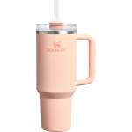 STANLEY 1913 Quencher H2.0 Flowstate Drinking Bottle with Straw 1.2L - Thermo Mug Cools Up to 11 Hours, 48 Ice Cooled - Thermos Bottle BPA Free Stainless Steel - Orange Cream - 100000115663 (10-10825-423)