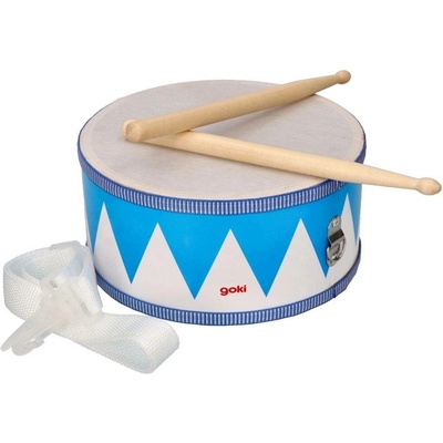 Montessori Bubínek modrý s dřevěnými paličkami, 20 cm – Zboží Dáma